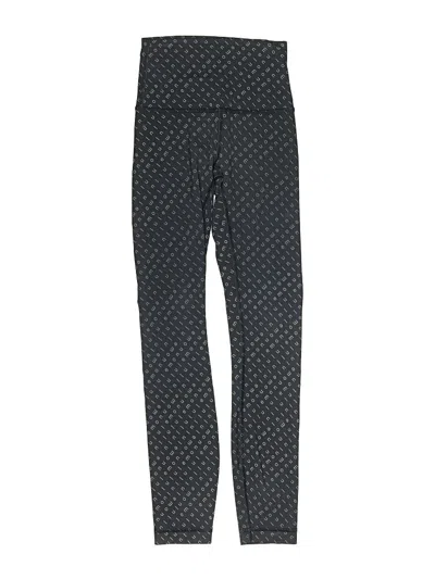 Pre-owned Lululemon Athletica Active Pants In Gray