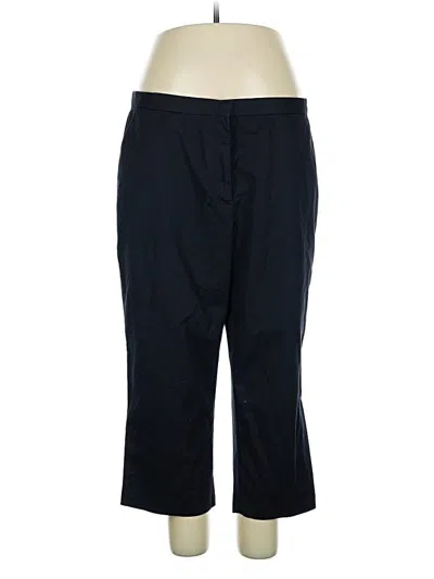 Pre-owned Lands' End Casual Pants In Blue