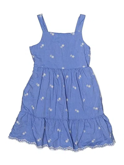 Pre-owned Cat & Jack Kids' Dress In Blue