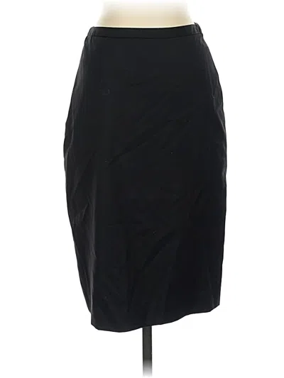 Pre-owned Brooks Brothers Formal Skirt In Black