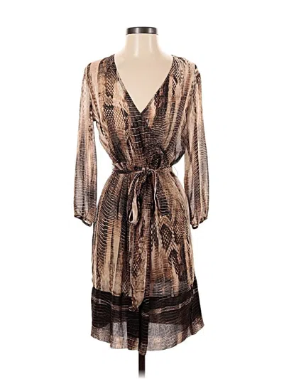 Pre-owned New York And Company Cocktail Dress In Brown