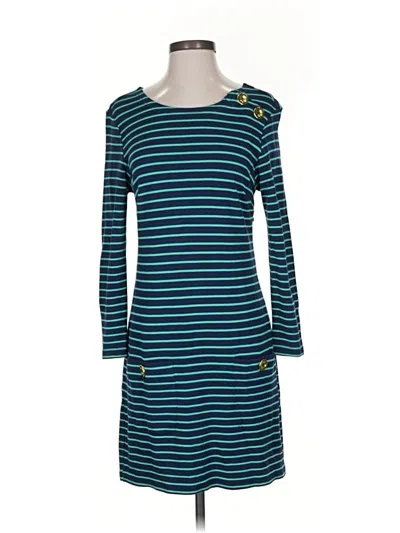Pre-owned Sail To Sable Casual Dress In Blue
