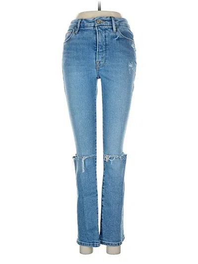 Pre-owned Good American Jeans In Blue