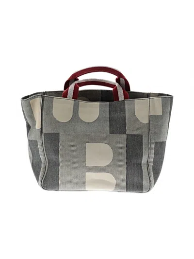 Pre-owned Bally Tote Bag In White