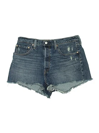Pre-owned Levi's Denim Shorts In Blue