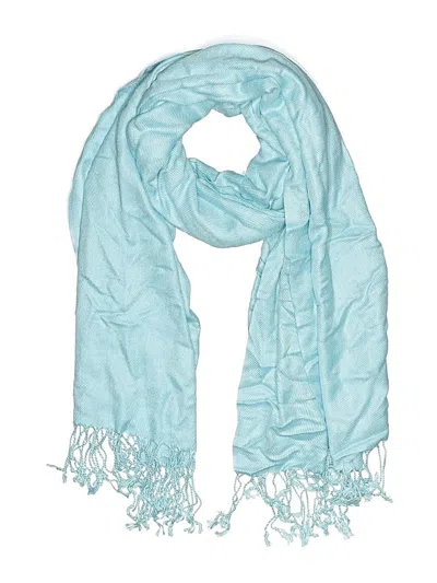 Pre-owned Unbranded Scarf In Blue