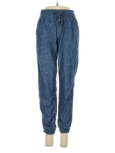 Pre-owned Gap Casual Pants In Blue