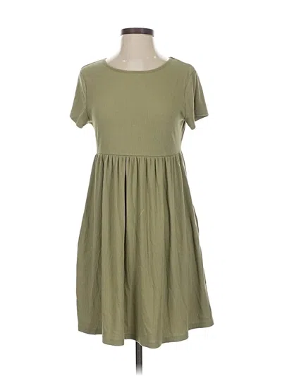Pre-owned Wild Fable Casual Dress In Green