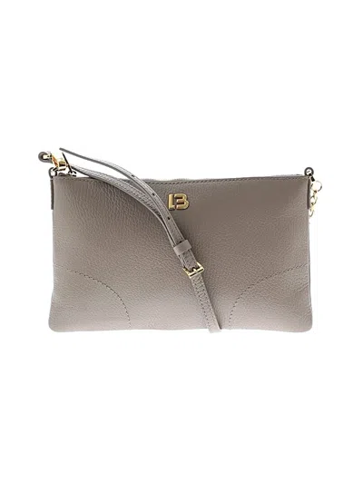 Pre-owned Bimba Y Lola Leather Crossbody Bag In Brown