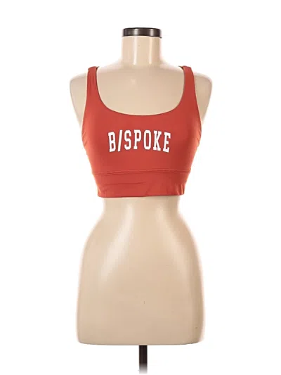 Pre-owned Lululemon Athletica Sports Bra In Red