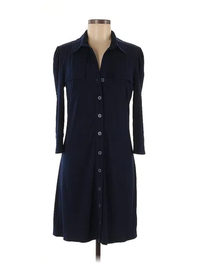 Pre-owned Laundry By Shelli Segal Casual Dress In Blue