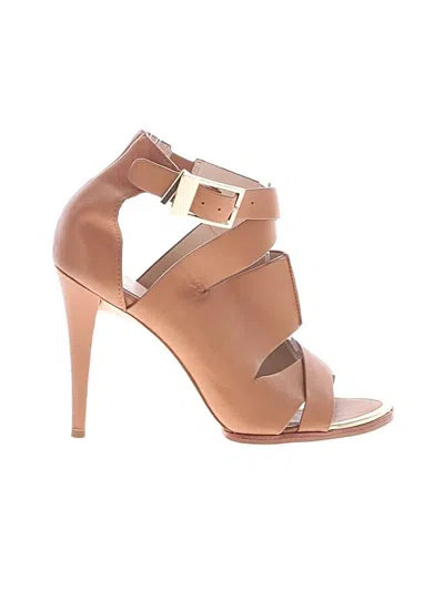 Pre-owned Calvin Klein Heels In Brown
