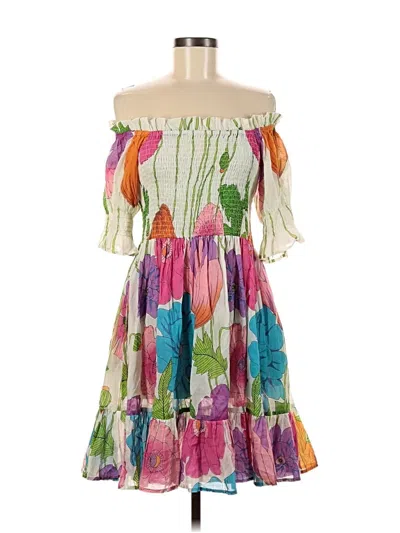 Pre-owned Mille Cocktail Dress In White