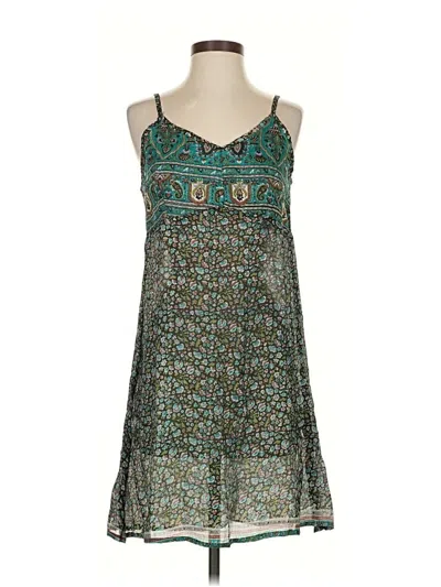 Pre-owned Assorted Brands Cocktail Dress In Blue