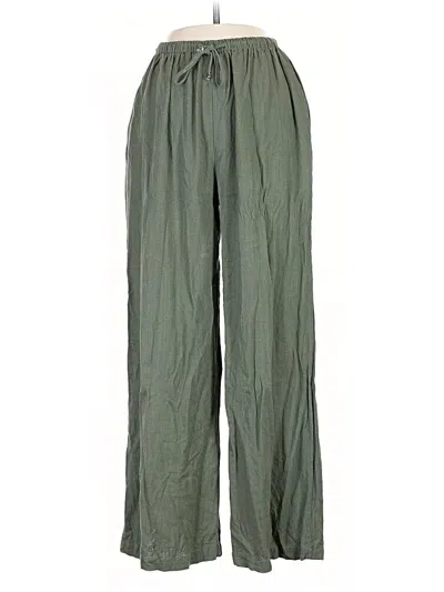 Pre-owned Princess Polly Casual Pants In Green