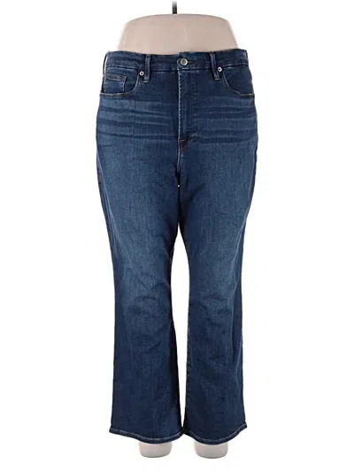 Pre-owned Good American Jeans In Blue