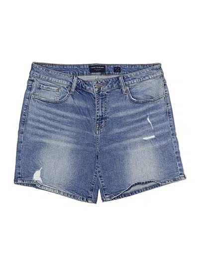 Pre-owned Lucky Brand Denim Shorts In Blue