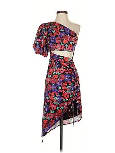 Pre-owned Dee Elly Cocktail Dress In Purple