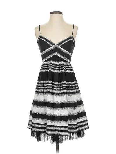 Pre-owned Bcbgmaxazria Cocktail Dress In Black