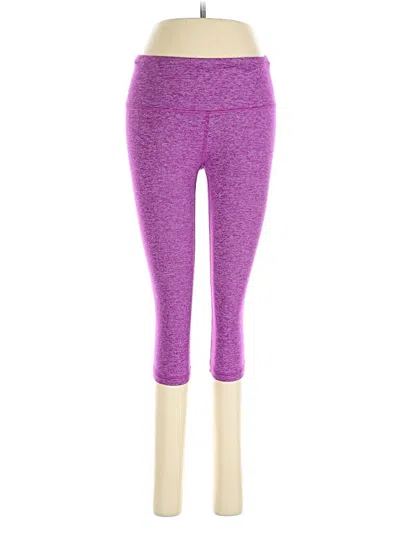 Pre-owned Victoria's Secret Yoga Pants In Purple