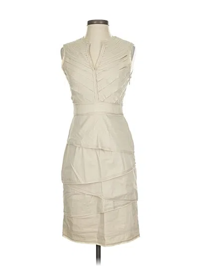 Pre-owned Bcbgmaxazria Cocktail Dress In Brown
