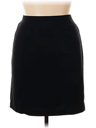 Pre-owned Ellen Tracy Casual Skirt In Black