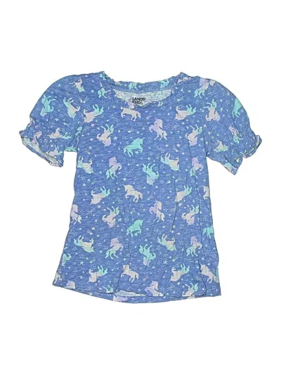 Pre-owned Lands' End Kids'  Dress In Blue