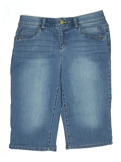 Pre-owned Democracy Denim Shorts In Blue