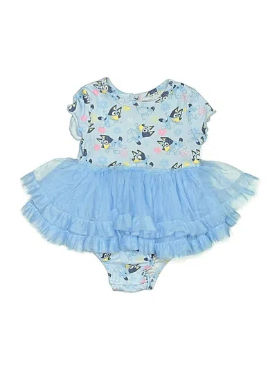 Pre-owned Bluey Babies' Dress In Blue