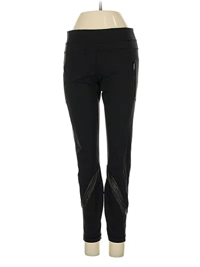 Pre-owned Lululemon Athletica Active Pants In Black