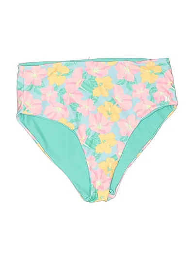 Pre-owned Hurley Swimsuit Bottoms In Pink