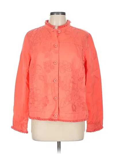 Pre-owned Chico's Jacket In Orange