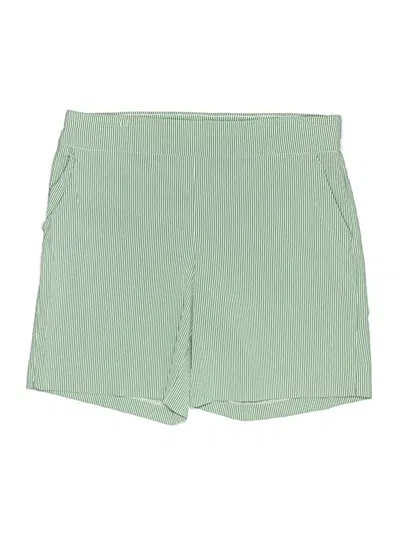 Pre-owned New York And Company Shorts In Green