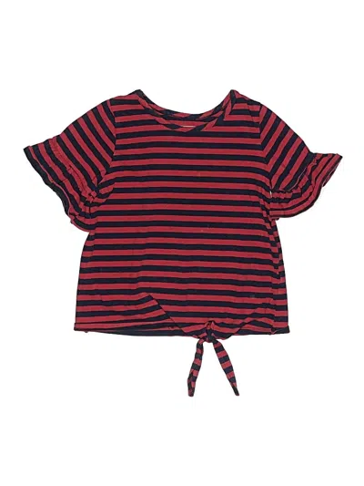 Pre-owned Mabel + Honey Kids' Short Sleeve T-shirt In Red