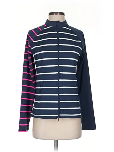 Pre-owned G/fore Long Sleeve Polo Shirt In Blue