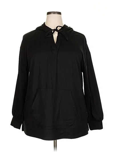Pre-owned Livi Long Sleeve Polo Shirt In Black