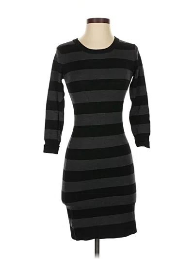 Pre-owned French Connection Casual Dress In Black