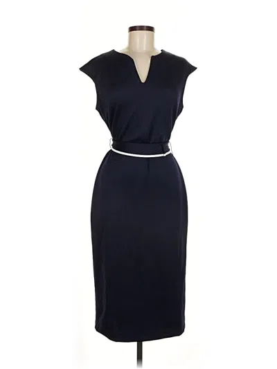 Pre-owned New York And Company Cocktail Dress In Blue