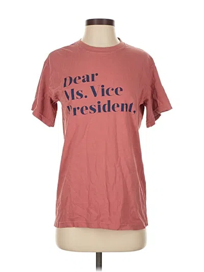 Pre-owned Comfort Colors Short Sleeve T-shirt In Brown