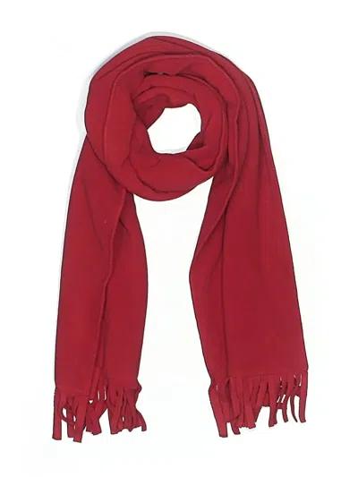 Pre-owned Unbranded Scarf In Red