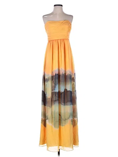 Pre-owned Ted Baker Casual Dress In Orange