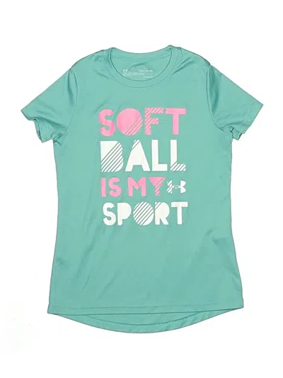 Pre-owned Under Armour Kids' Active T-shirt In Blue