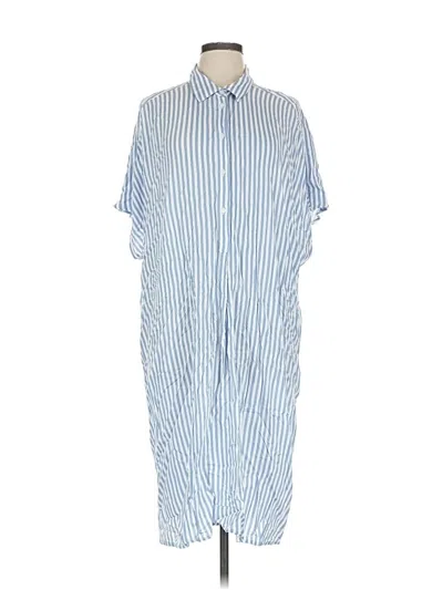 Pre-owned H&m L.o.g.g. Casual Dress In Blue