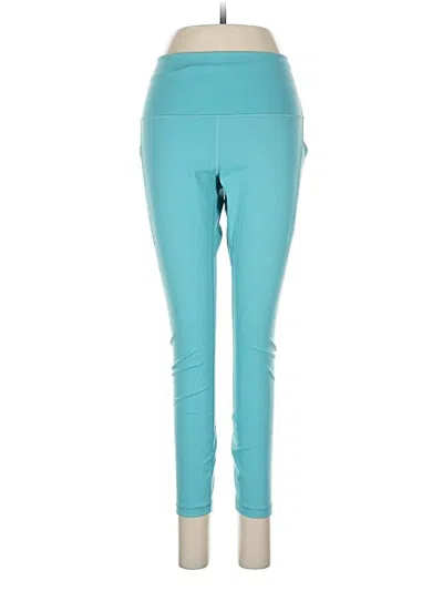 Pre-owned Lululemon Athletica Active Pants In Blue