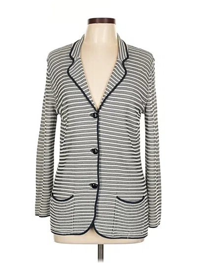 Pre-owned Armani Collezioni Cardigan Sweater In Gray