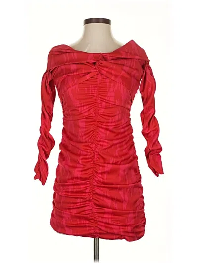 Pre-owned H&m Cocktail Dress In Red
