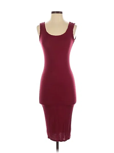 Pre-owned Windsor Cocktail Dress In Burgundy