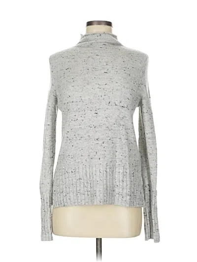 Pre-owned Madewell Turtleneck Sweater In Silver
