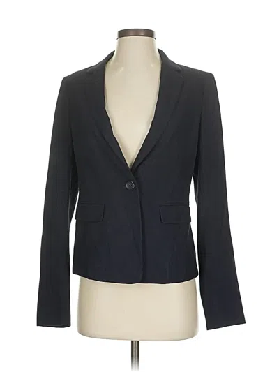 Pre-owned Ann Taylor Blazer Jacket In Gray
