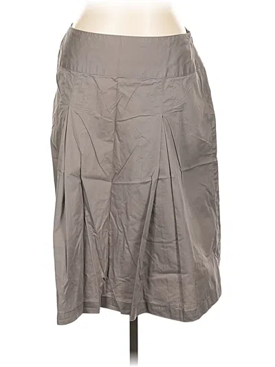 Pre-owned Calvin Klein Casual Skirt In Gray
